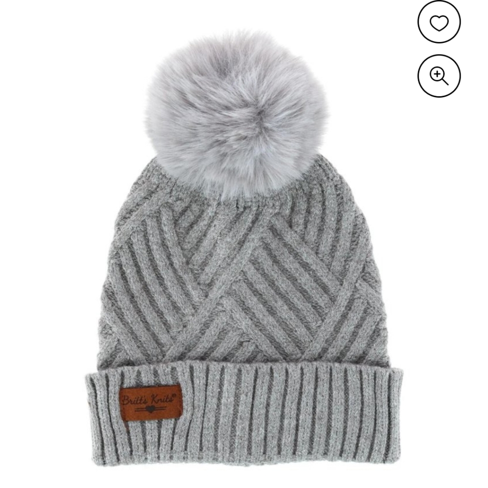 Knit Hat Gray